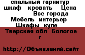 спальный гарнитур (шкаф   кровать) › Цена ­ 2 000 - Все города Мебель, интерьер » Шкафы, купе   . Тверская обл.,Бологое г.